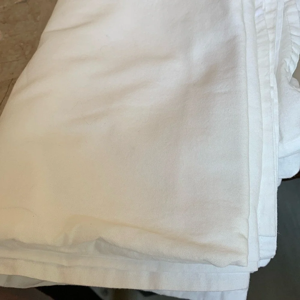 IKEA Fargmara‎ twin sheets 100% Cotton set of 3 pieces white